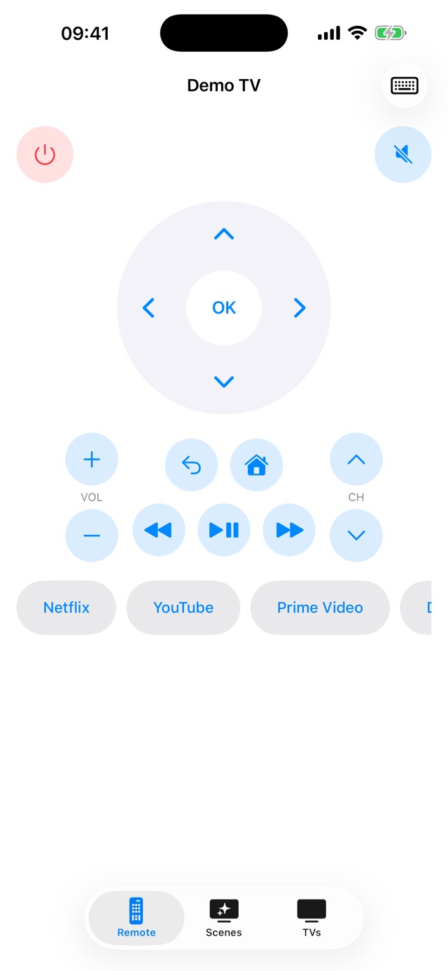 Scenely remote